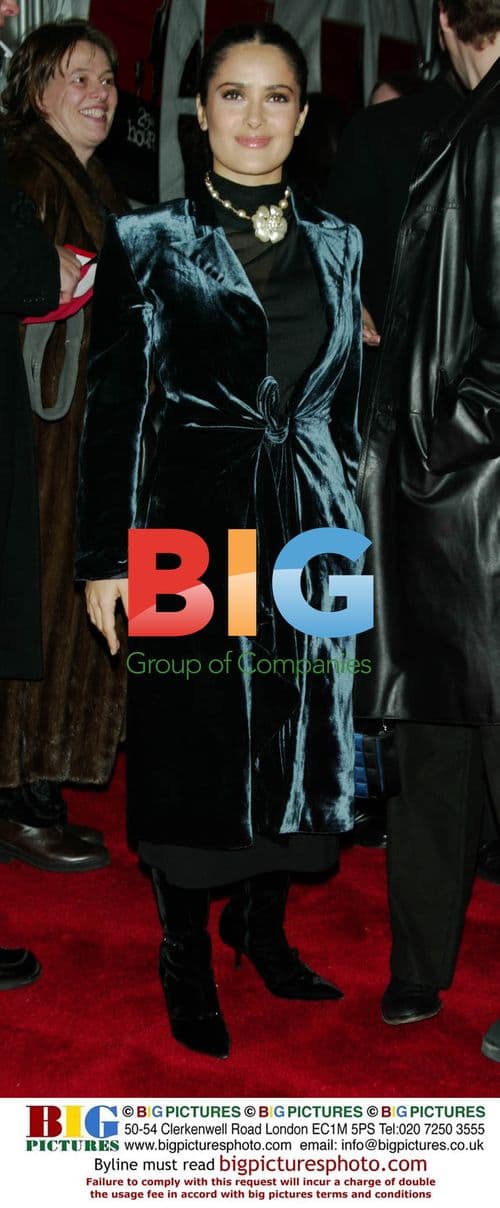 Salma Hayek at '25th Hour' Premiere