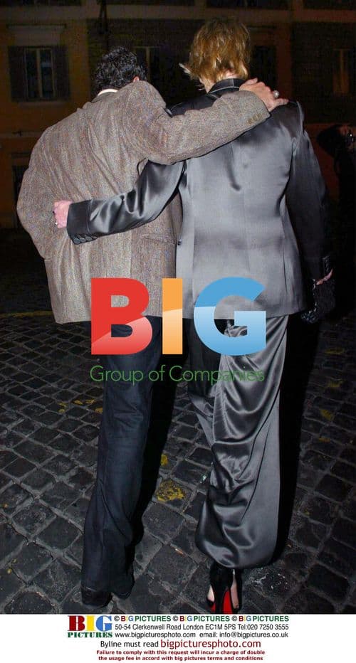 Melanie Griffith and Antonio Banderas in Rome