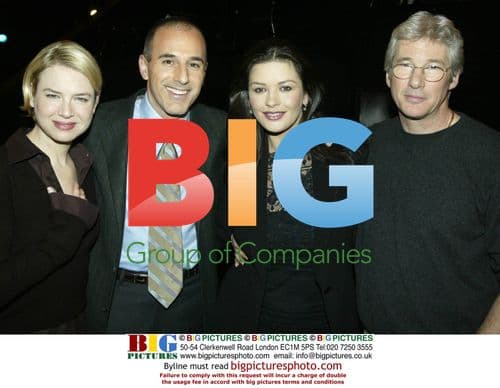 Renee Zellweger, Catherine Zeta-Jones, and Richard Gere promote "Chicago"