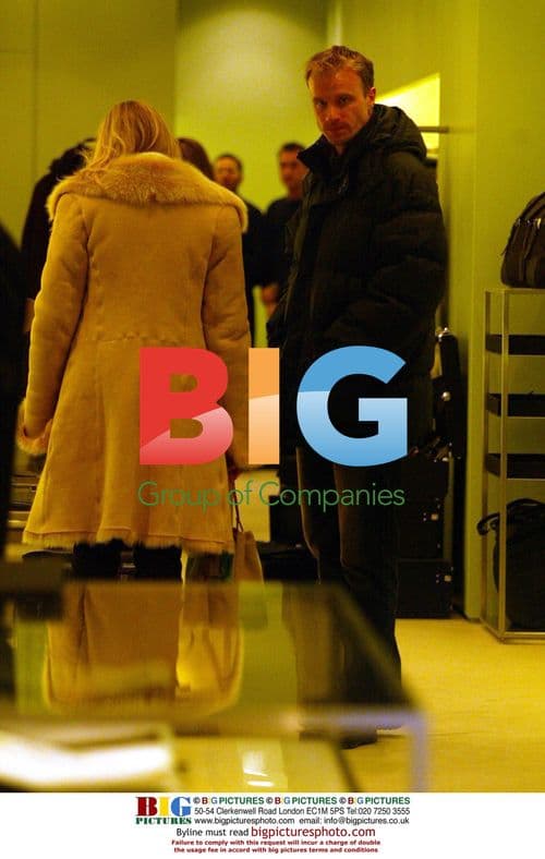 Arsenal Star Dennis Bergkamp Shopping with Friend