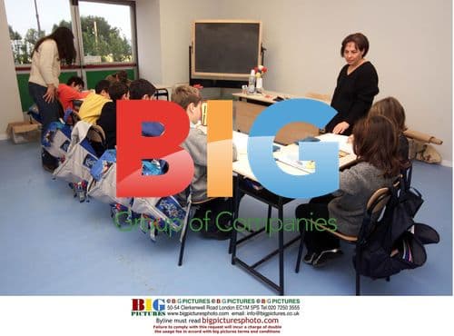 U.K. Rights: Classroom After Earthquake