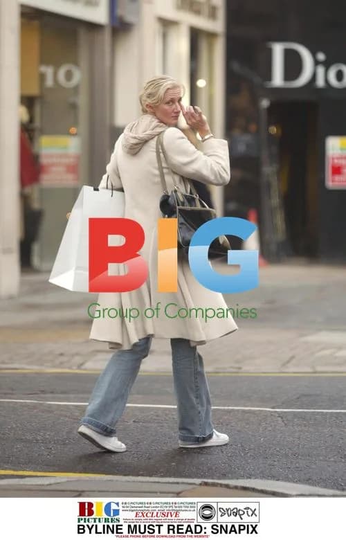 Joely Richardson Leaves YSL Store in London