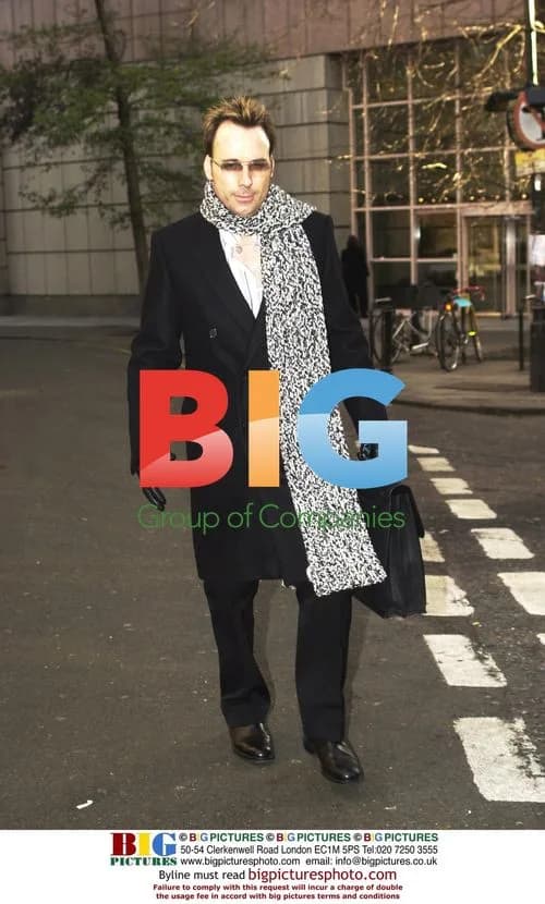 David Furnish at The Ivy Restaurant in London