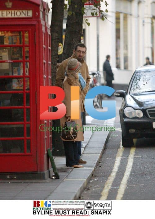 Jimmy Nail out with wife in London's West End