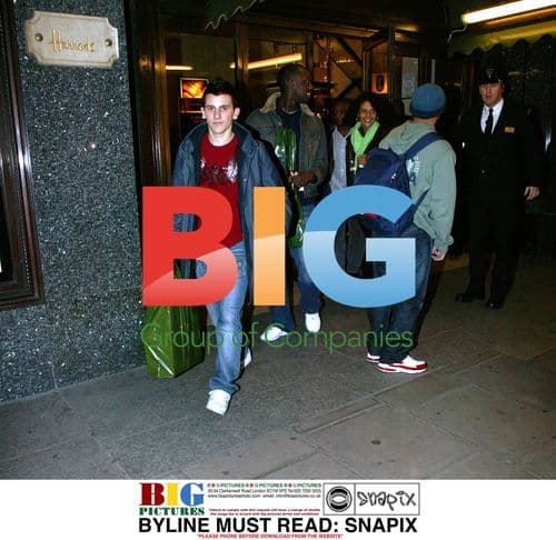 Boyband 'One True Voice' at Harrods