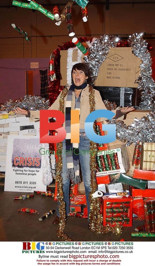 Davina McCall at Christmas Open Event