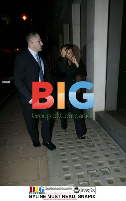Victoria Beckham Out in Central London