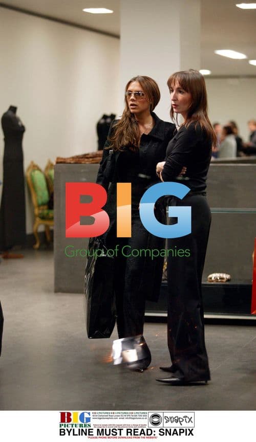 Victoria Beckham Out in London