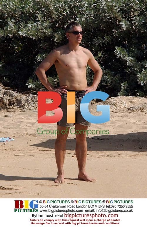 Gary Lineker and Family in Barbados