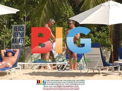 Gary Lineker on Holiday in Barbados