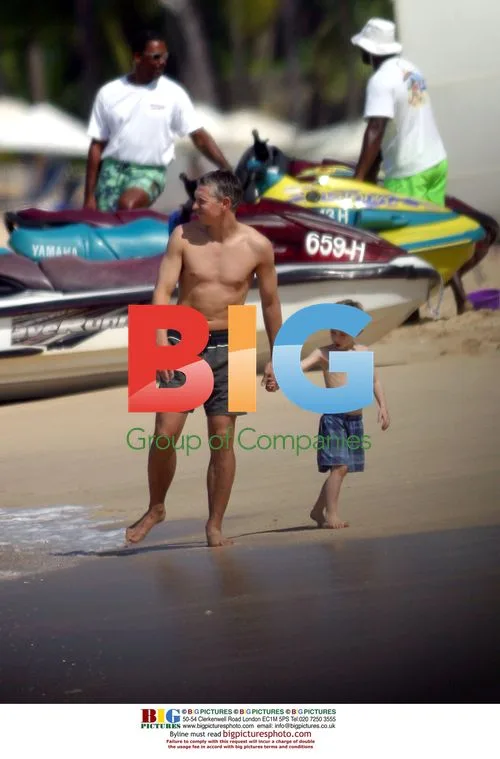 Gary Lineker on Holiday in Barbados