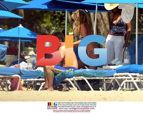 Simon Cowell on Barbados holiday