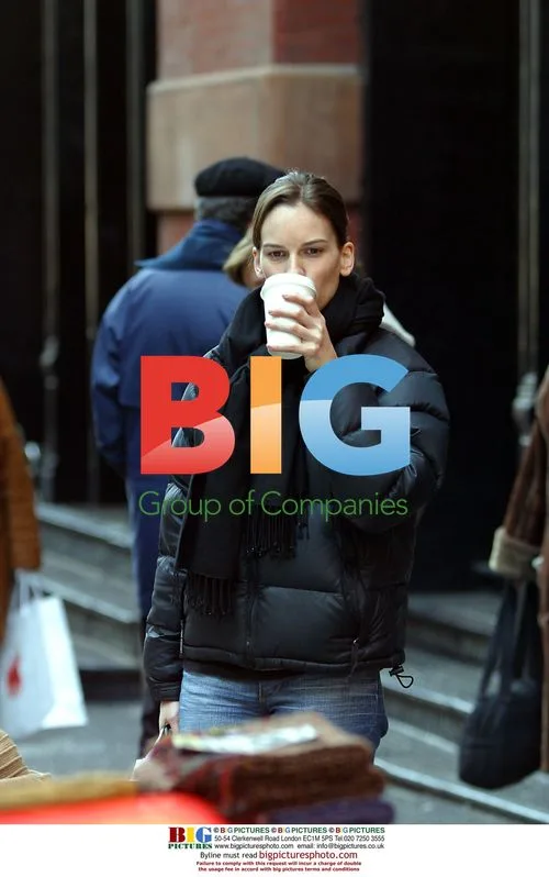Hilary Swank shops on Prince Street