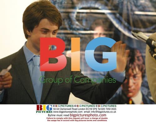 Daniel Radcliffe at Harry Potter film premiere