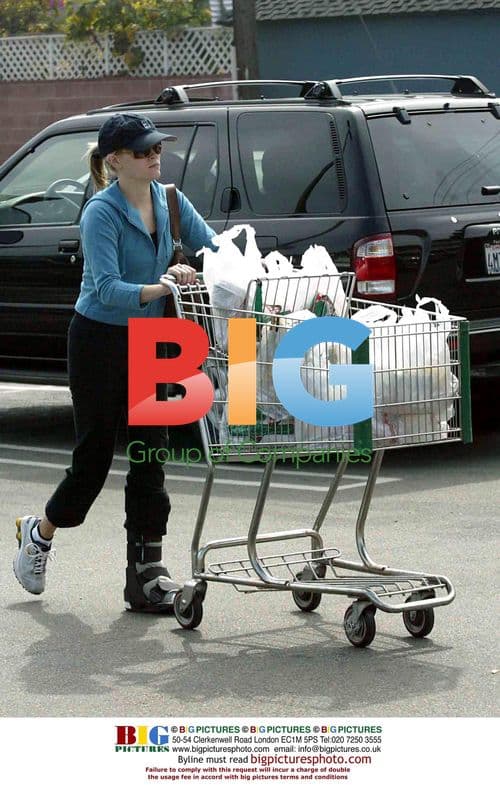 Reese Witherspoon and Family at Pet Store