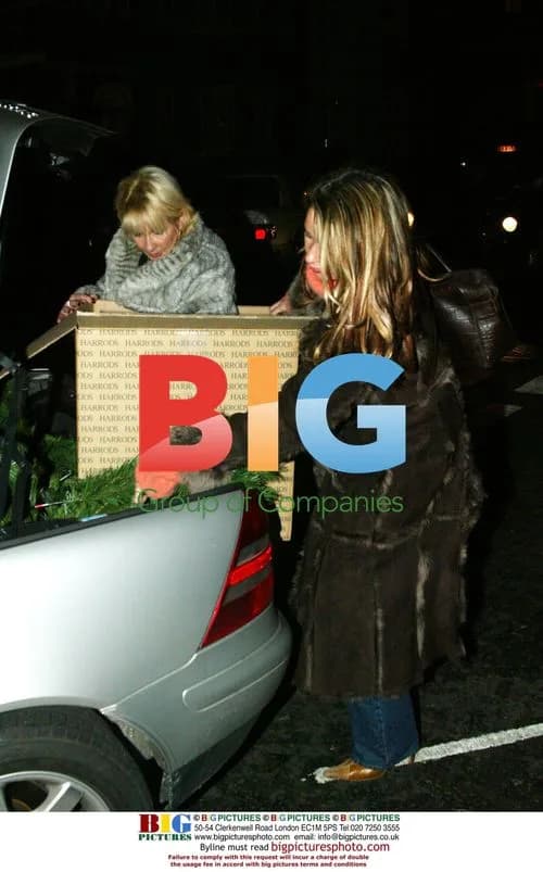 Claire Sweeney Struggles with Christmas Tree