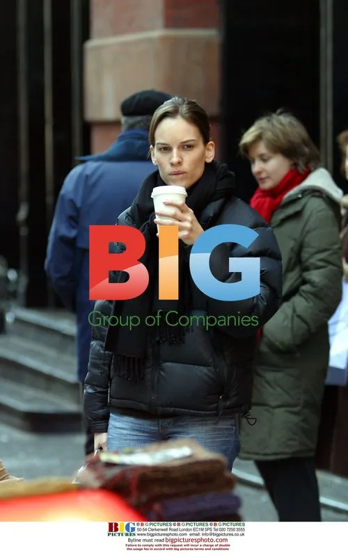 Hilary Swank on Prince Street in NYC