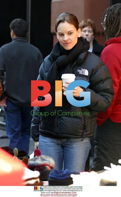Hilary Swank shops in NYC