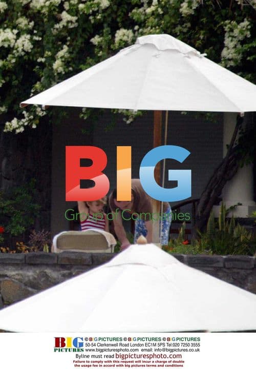 James Nesbit and Family Seen on Holiday in Mauritius