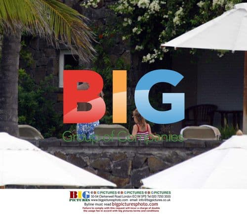 James Nesbit on holiday in Mauritius