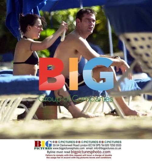Mel C with Boyfriend in Barbados