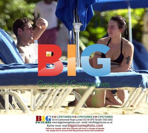 Mel C and Boyfriend in Barbados