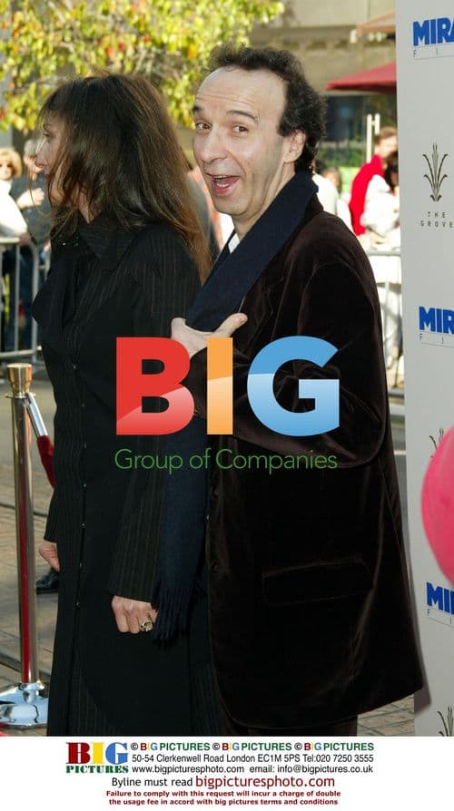 Roberto Benigni at Pinocchio Premiere