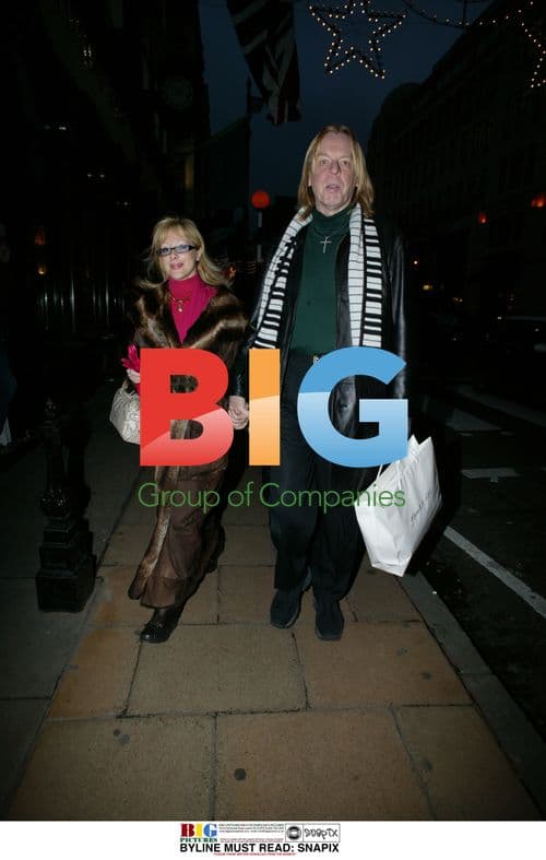 RICK WAKEMAN spotted Christmas shopping in Mayfair