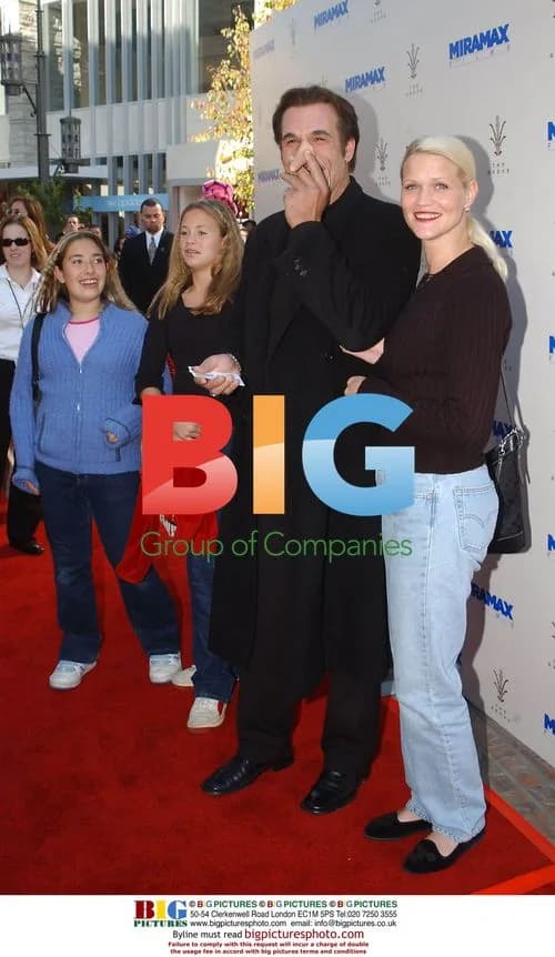 Robert Davi and family at 'Pinocchio' premiere