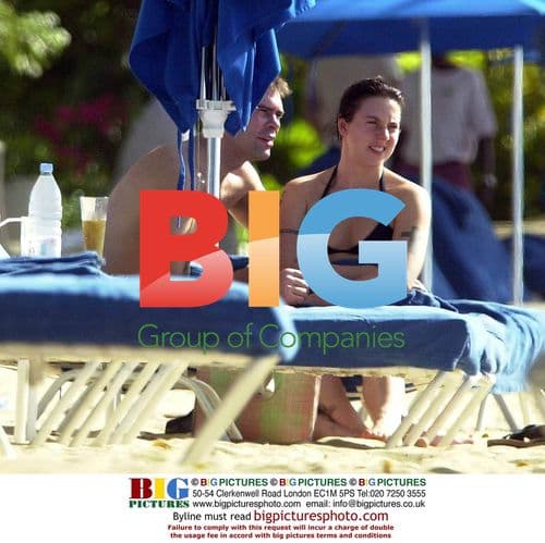 Mel C and Boyfriend on Barbados Holiday