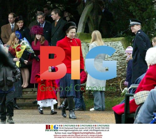 UK Royal Family Christmas Church Service