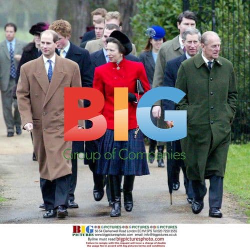 Royal Family Attends Christmas Service