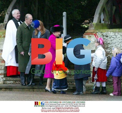 Royal Family at Christmas Service