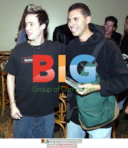 Austin LeDuc and Jesse Uriel Backstage