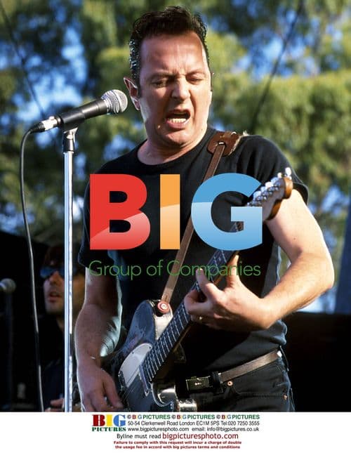 Joe Strummer Performing with The Mescaleros