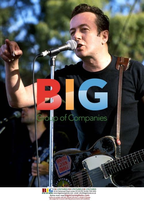 Joe Strummer Performing with The Mescaleros