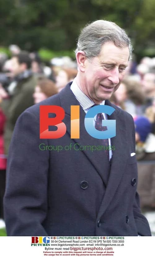 Prince Charles Attends Christmas Church Service