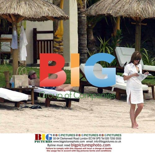 Lothar Mattheus relaxing in Mauritius