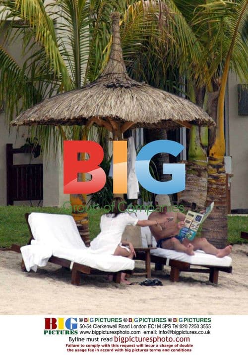 Lothar Mattheus on holiday in Mauritius