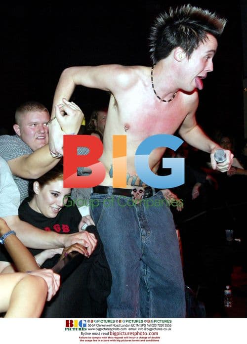 Clockwise singer Austin LeDuc on stage