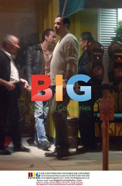 Nicolas Cage Leaves West Hollywood Bar Late at Night
