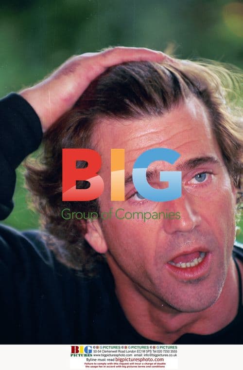 Mel Gibson at Braveheart Photocall