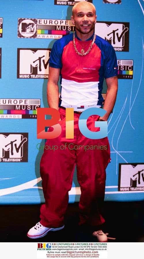 Goldie at 1996 MTV Europe Music Awards