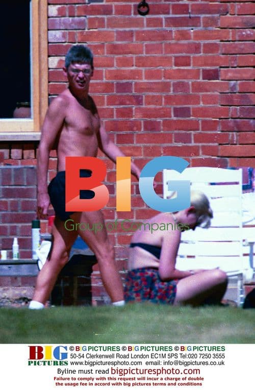 Philip Scholfield and Pregnant Wife Stephanie at Home