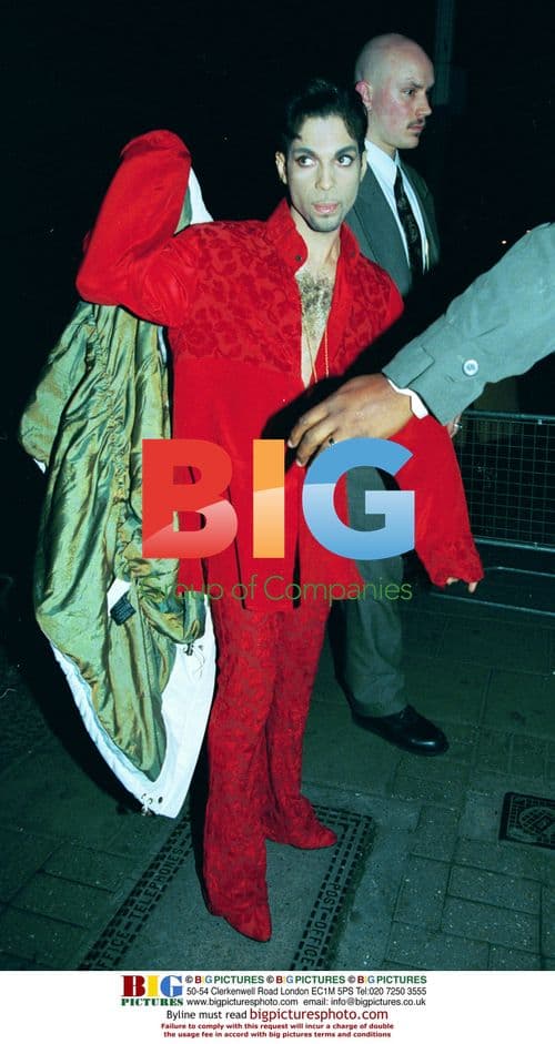 Prince in Red at Event