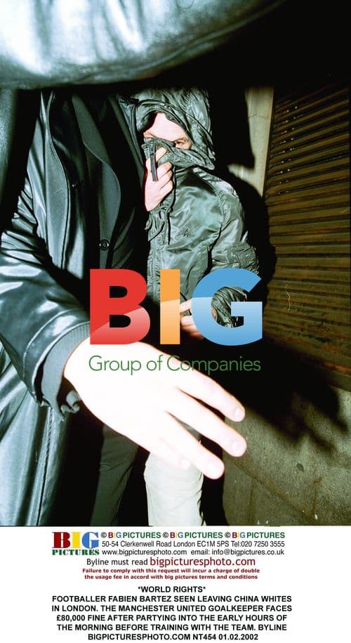 Footballer Fabien Bartez Fined £80,000