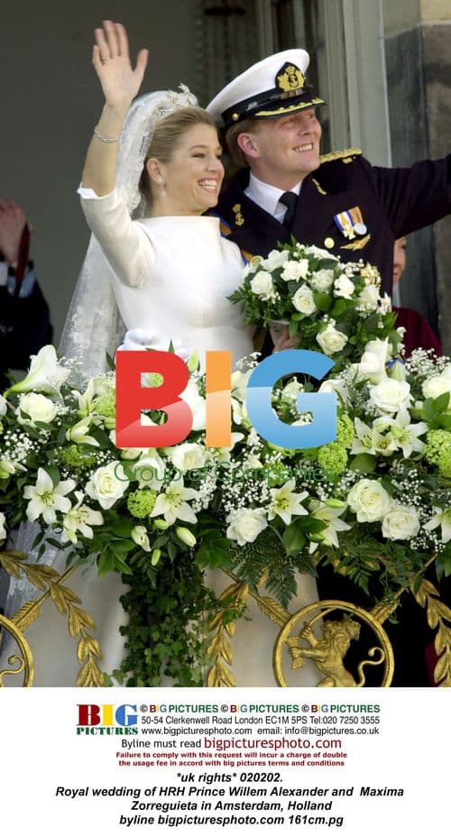 Royal Wedding of Prince Willem Alexander and Maxima