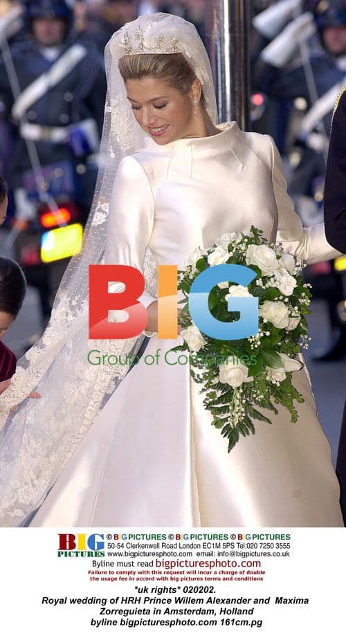 Royal wedding of Prince Willem Alexander and Maxima