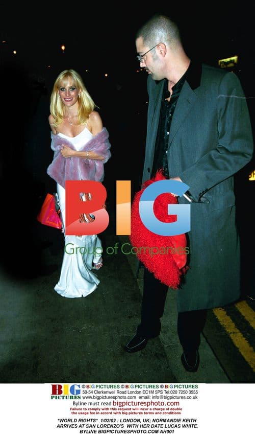 Normandie Keith Arrives at San Lorenzo's Event