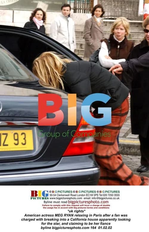 Meg Ryan relaxing in Paris after break-in